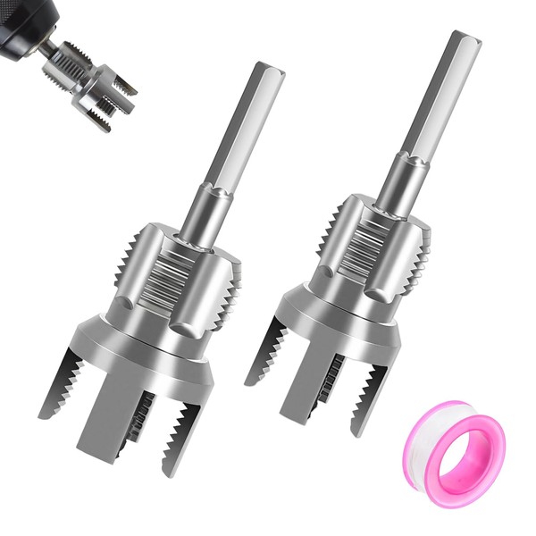 Pipe Thread Cutter 1/2 Inch, 3/4 Inch Integrated Tool for