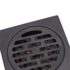 Floor Drain European Style Antique Stainless Steel and Copper Square