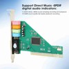 PCI Sound Card Channel 4.1 for Computer Desktop Internal Audio