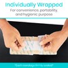 ViveCare Silicone Foam Dressing 4x10 with Border Adhesive - Bed