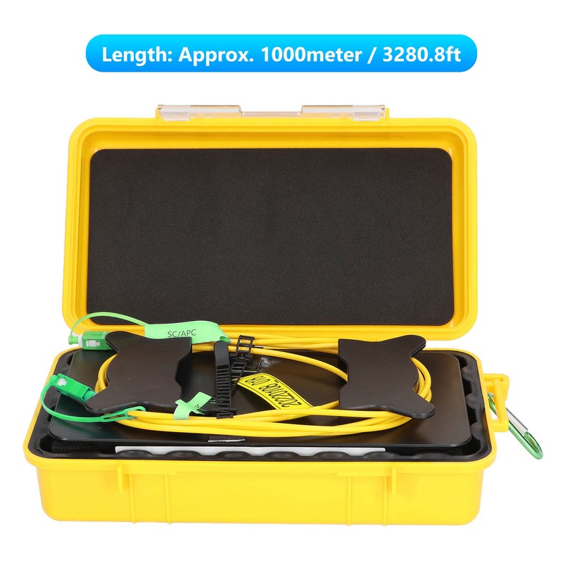 OTDR Launch Cable Box Optical Fiber Test Tool Dead Zone