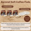 Baronet Coffee Pods [French Vanilla Flavored-54 Pods] Single Cup Use