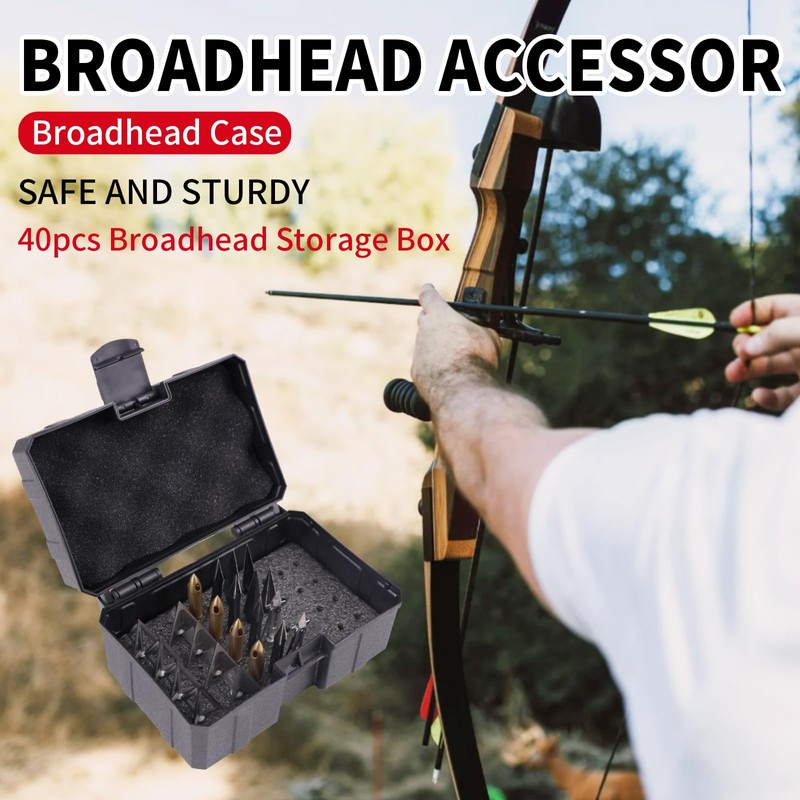 Broadhead Case、A Large Box For Composite Bows And Crossbow Wide