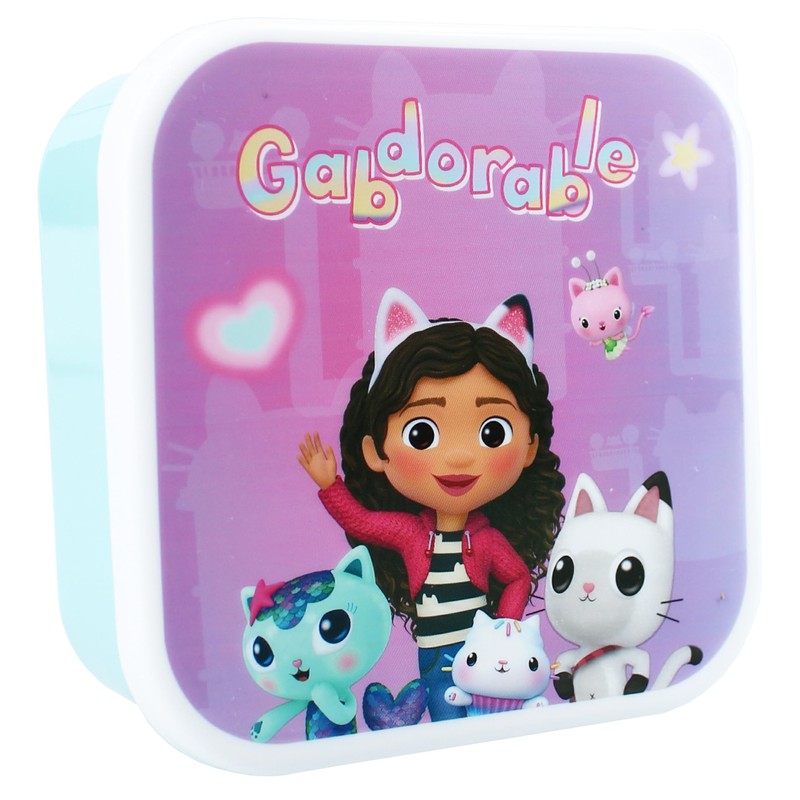 Vadobag Gabby's Dollhouse Fresh Bites Snack Box (3 Pieces) 6