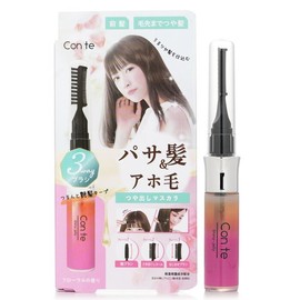 Strawberrynet 뷰티 월드 - 헤어 샤이니 젤 3 헤드 브러시 (플라워 향) Beauty World - Hair Shiny Gel 3 Head Brush (Flower Scent)