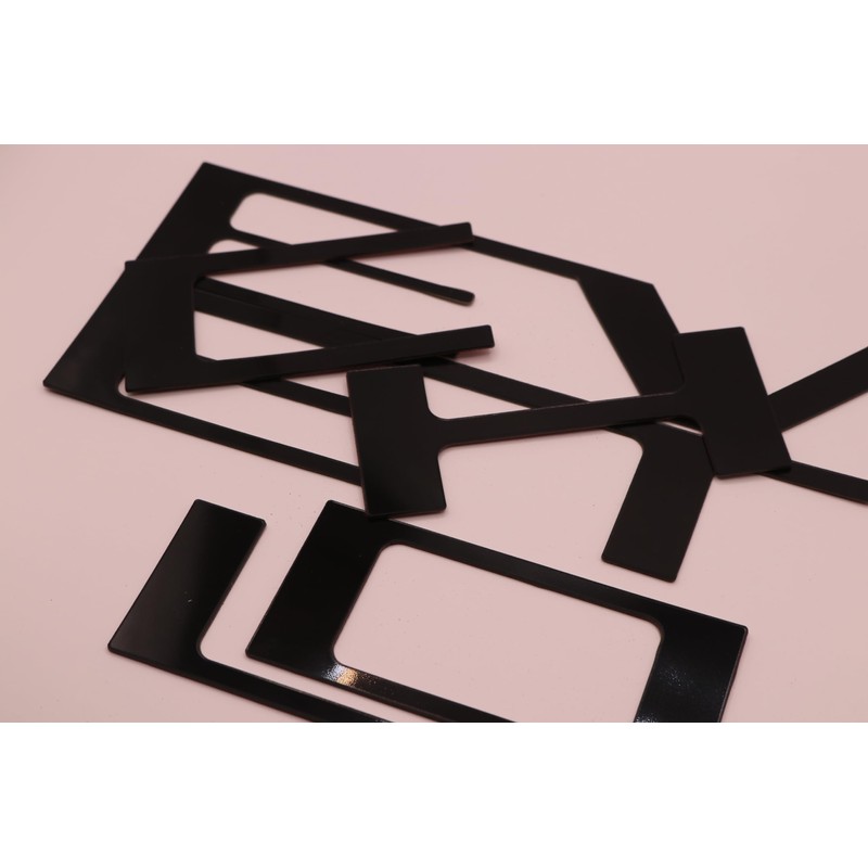 LimitlessParts Custom Grill Letters Inserts Compatible with 2022-2024 Silverado Custom