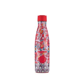 Cool Bottles Termo - 500 ml - Dragonfly Paradise x Catalina Estrada - Botella de agua de acero inoxidable - Bebidas frías 36 horas y bebidas calientes