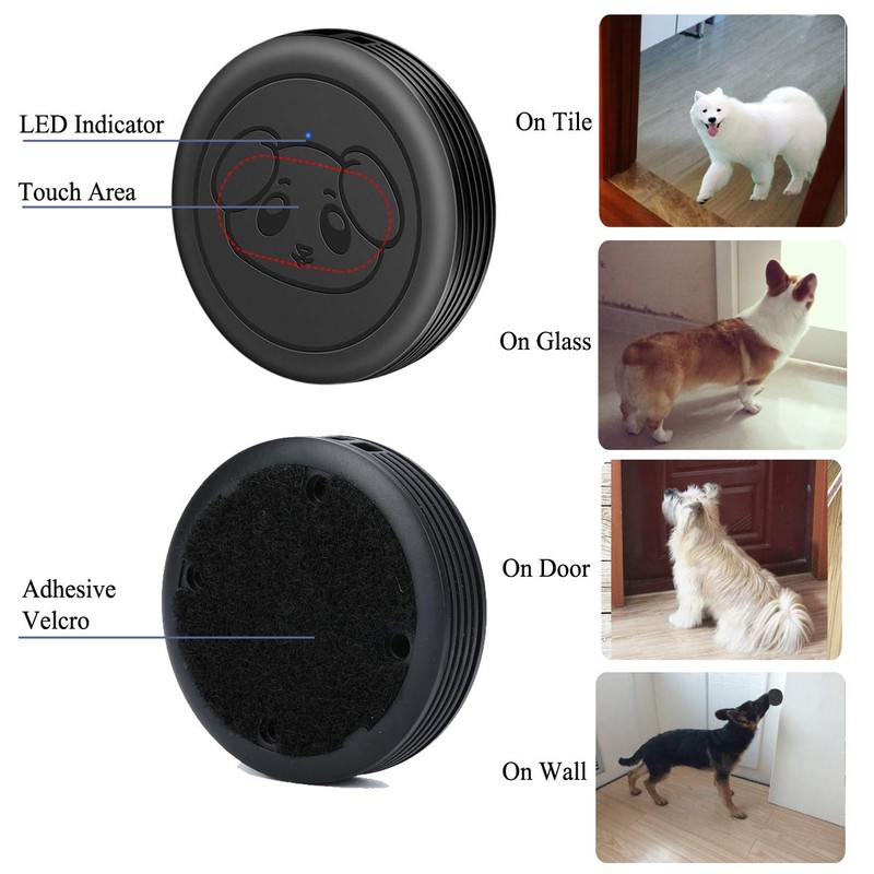 EverNary Dog Door Bell, Wireless Doggie Doorbells for Potty Training,Dog