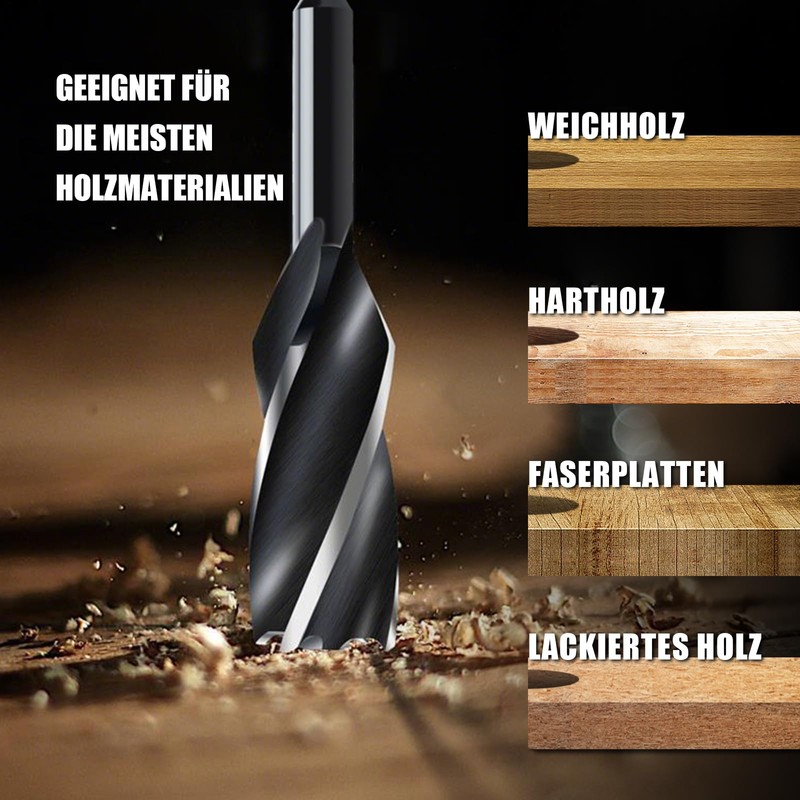 MOXPIFY 6 x 600 mm Wood Auger Drill Bit for