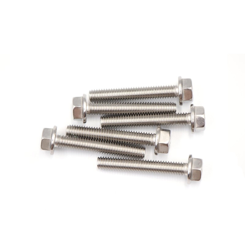 cSeao 5/16"-18 * 2" Flanged Hex Head Bolts Flange Hexagon