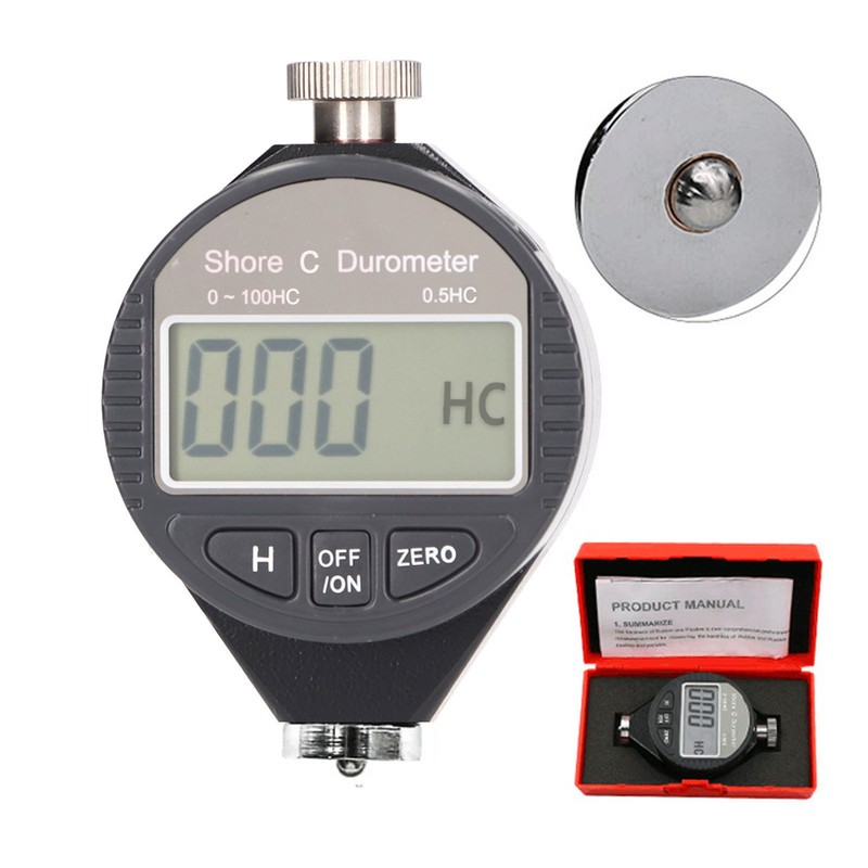 Digital Hardness Tester Portable Durometer Wide Measuring Range Hardness Test