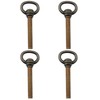LQ Industrial 4PCS Bronze Mirror Frame Screws 78x32x8mm Mirror Frame