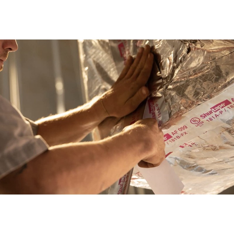 Shurtape AF 099 UL 181A-P/B-FX Listed/Printed Aluminum Foil Tape