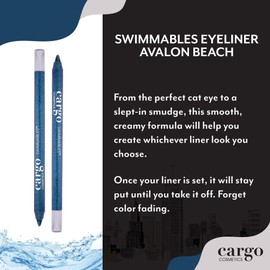 Cargo Cosmetics - Swimmables eyeliner pencil, Longwear, Water Resistant, Smudge-Proof, Avalon Beach