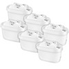 6 Pack of Water Filter Cartridges -Filter Cartridges Compatible with