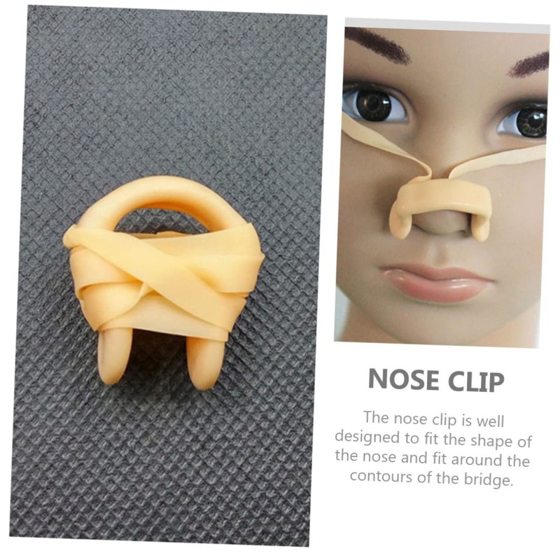 Kisangel Swimming Pack of 4 Sturdy Nose Protection Wear-Resistant Clips