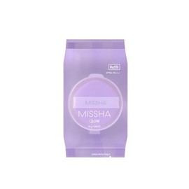 Missha Missha Glow Layering Fit Cushion 14g Refill (No. 17 Ivory) / 미샤 미샤 글로우 레이어링 핏 쿠션 14g 리필 (17호 아이보리)
