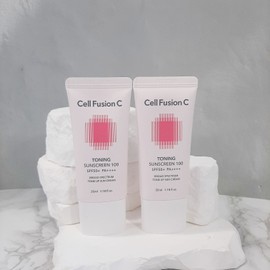 Cellfusion C blemish toning sunscreen 100 double special product tone-up sunscreen / 셀퓨전씨 잡티 토닝 썬스크린 100 더블 기획 상품 톤업 선크림