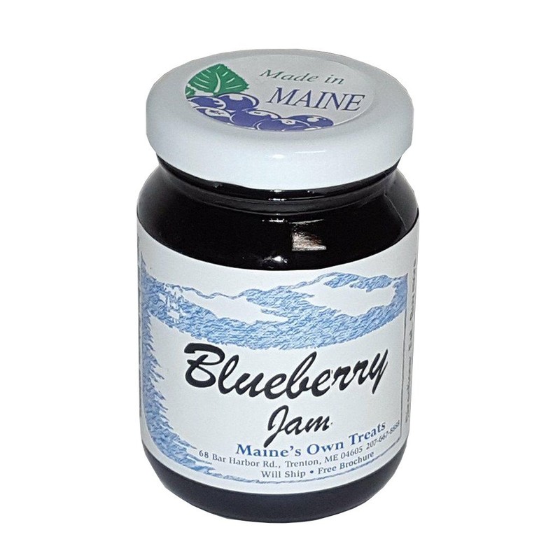 Wild Maine Blueberry Jam - Small Batch Made in Maine