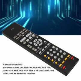 RC 1115 Remote Control Replacement, Easy to Use for 591, 930, 1312, 1612, Ergonomic Design, No Setup or Pairing Required, Works with 2807, 2808, 2809 AV Surround Receiver