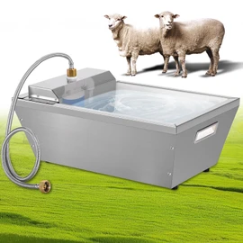 JLUHYANN 4Gal Automatic Livestock Water Trough for Horse Metal Auto Dog Water Bowl Dispenser for Dogs Large Capacity Self Filling Livestock Waterer Feeder for Dogs Horse Goat Sheep Pet