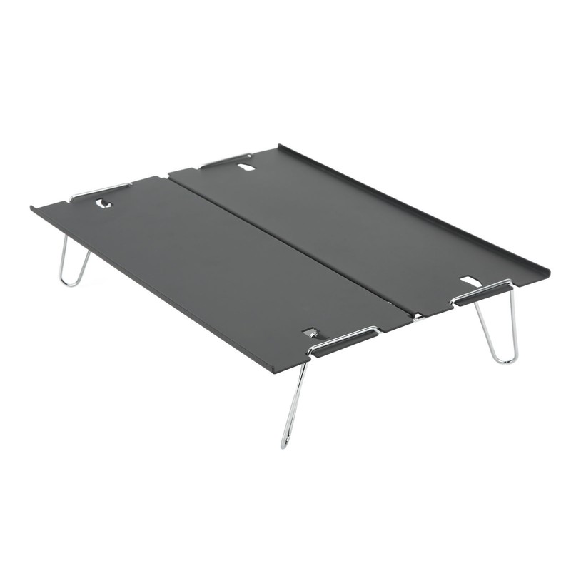 Small Folding Table Aluminium Alloy Lightweight Portable Picnic Table with