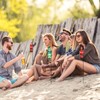 Urban Deco Heavy Duty Drink Holder Set of 7, Outdoor