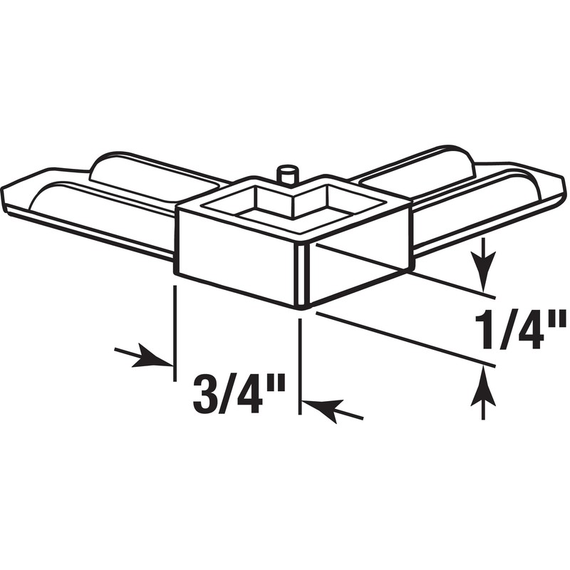 Prime-Line PL 7720 3/4 In. x 1/4 In. Screen Frame