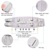 Steel Plate Compression Waist Training Belt Lower Back Brace Adjustable