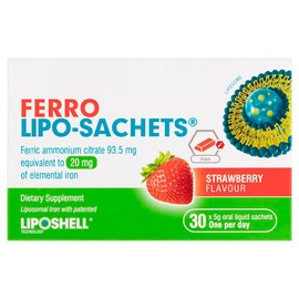 Lipo-Sachets Ferro Strawberry 5g 30 Sachets
