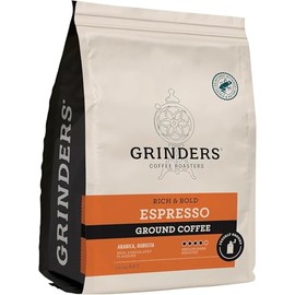 Grinders Espresso Ground Coffee, 200g