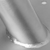 DNA MOTORING Silver ALU-FT-C-T1-SL 45-Degree Fuel Cell Filler Neck w/Cap