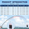 Telescopic Surf Fishing Rod 3.6–5.3m – 30T Carbon Spinning Surfcasting