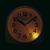 Seiko Clock KR525W Alarm Clock, Analog Clock, Night Visible, White,
