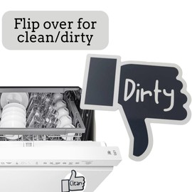 Dishwasher Sign Clean Dirty Magnetic, Dishwasher Magnet Clean Dirty Sign, Dirty Clean Dishwasher Magnet, Clean and Dirty Dishwasher Magnet, Clean/Dirty Dishwasher Magnet, Thumbs up and Down