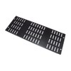 deetech RBL04-4HE Rack Panel with Ventilation Slits U-Shape Edged Black
