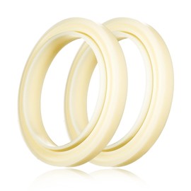 2 Pcs 54mm Silicone Steam Ring for Breville Espresso Machine 878/870/860/880/810/840/450/500 and for Sage 880/878/875/870/810/500 Silicone Grouphead Gasket Replacement Part Accessories