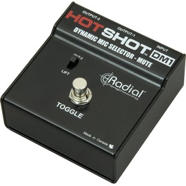 Radial Engineering HotShot DM1 Microphone Signal Muting Footswitch
