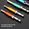 Oiieco 8 Pcs Self Centering Drill Bit Set, Hinge Drill