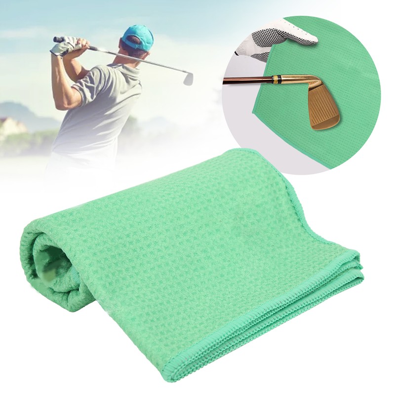 Quick Drying Golf Cleaning Towels Durable Golf Club Waffle Towels