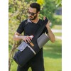 ALLEN & MATE Unisex Yoga Exercise Mat Bag with Large