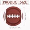 50Pcs Football Paper Plates 10 Inch Large Heavy Duty Sport