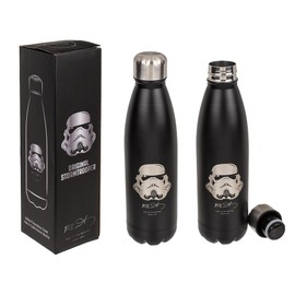 Out of the blue Stormtrooper I Metal Drinking Bottle for Approx. 500 ml Height Approx. 27 cm in Gift Box