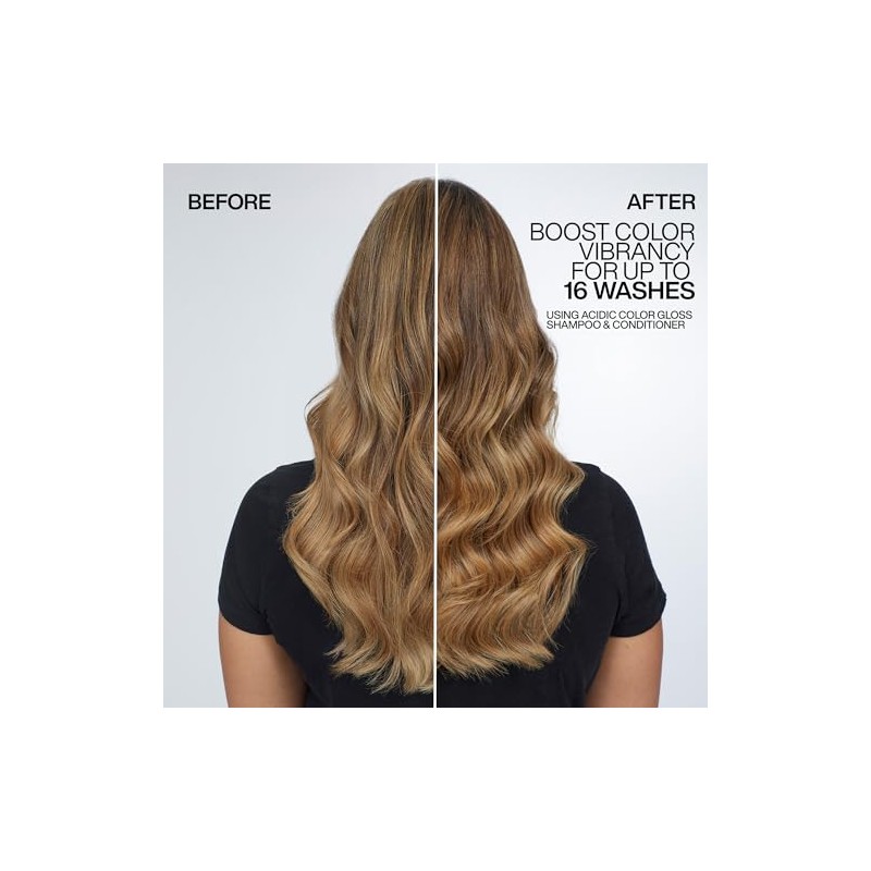 Redken DUO Acidic Color Gloss Sulphate-Free Shampoo 300ml and Acidic