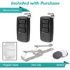 For Genie 2 Garage Door Opener 3-Button Remote Replacement for