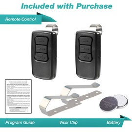 For Genie 2 Garage Door Opener 3-Button Remote Replacement for Genie GM3T-R GM3TR