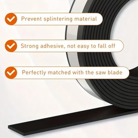 2Pack 1 Meters Splinter Guard Strip Rubber,Replacement Part for Track Saw Guard,Splinter Protection Guide,Rail Splinter Guard Replacement Strip,Draft Excl/uder Tape,Anti-Splinter Rubber for Saw Rail