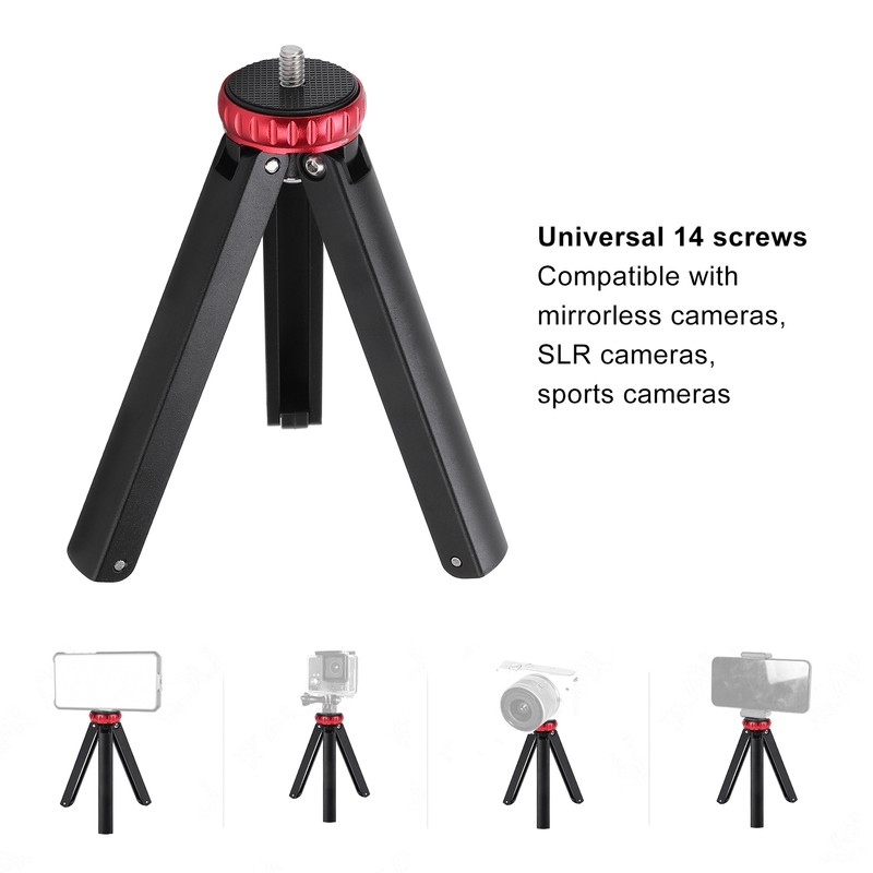 YELANGU Desktop Mini Tripod Portable Lightweight Small Pocket Camera Stand