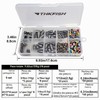 THKFISH Piombi da Pesca Accessori Pesca Texas Rig,Carolina Rig,Ami da