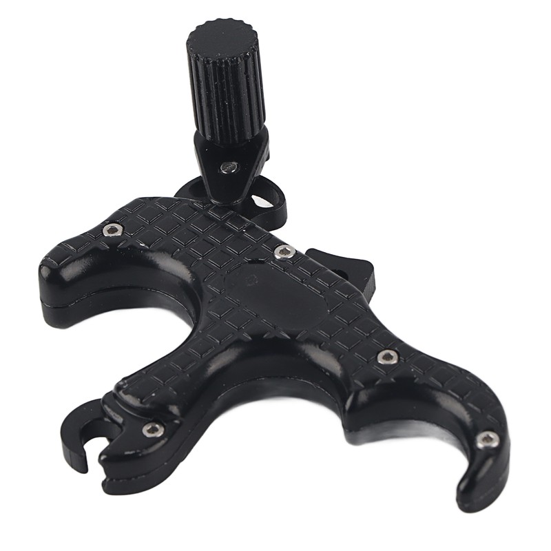 Aluminum Alloy Archery Bow Release Aid 3 Finger Thumb Caliper
